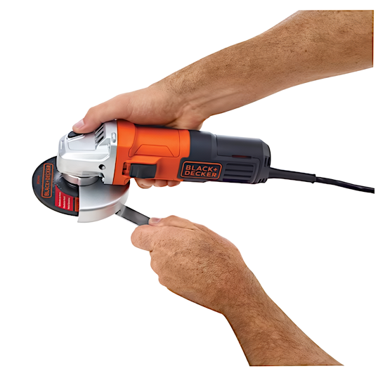 ESMERILHADEIRA ANGULAR BLACK+DECKER 650W 4 1/2'' 220 V