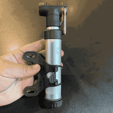 Mine Bomba De Ar CrankBrothers Gem S MTB e Speed Prata Fosca
