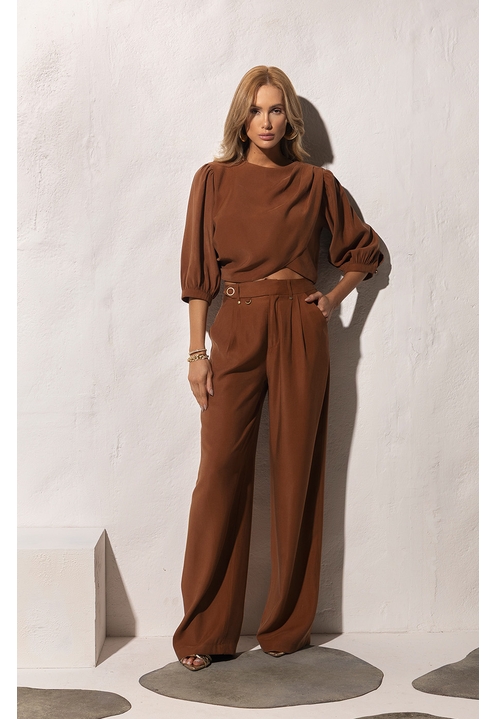 Blusa Chloe Trufa - 2