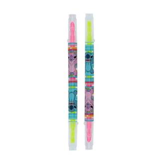 MARCADOR FLUORESCENTE PONTA DUPLA - STITCH - 31334 - UN - MOLIN