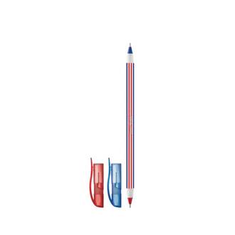 CANETA ESFEROGRAFICA BAZZE DOBLE - AZ/VM - DPL 24 - TRIS