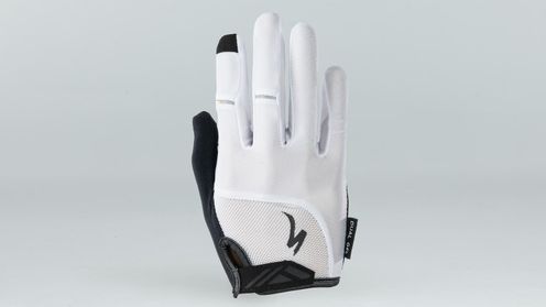 LUVA DEDO LONGO BG DUAL GEL GLOVE LF  BRANC