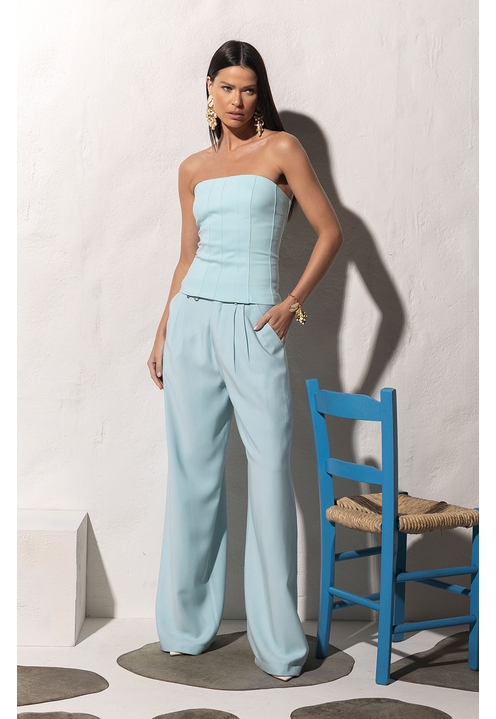 Blusa Catherine Pacific Blue - 5