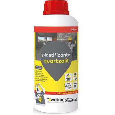 ADITIVO PLASTIFICANTE QUARTZOLIT 1.0L