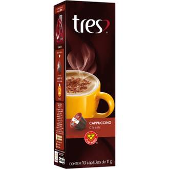 CAPSULA 3 CORACOES 11G - CAPUCCINO CLASSIC - UN - 3 CORACOES