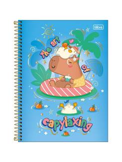 CADERNO UNIV CAPA DURA 1X1 80FLS - CAPYCLUB - PCT 4 - TILIBRA