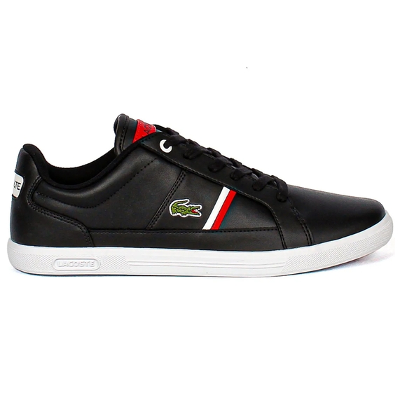 TENIS MASCULINO EUROPA PRETO LACOSTE