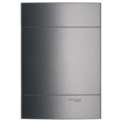 DECOR PLACA 4x2 CEGA PRATA FUME PRM044205