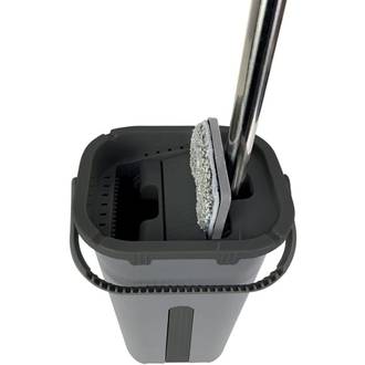 FLAT MOP SLIM 6L DIVISOR DE AGUA - 46214 - CINZA - UN - NOBRE