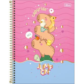 CADERNO UNIV CAPA DURA 16X1 256FLS - 397270 - CAPYCLUB - PCT 2 - TILIBRA