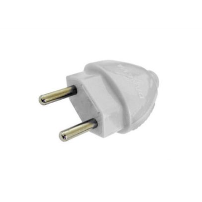 PINO MACHO DANEVA 2P 10A ABNT CINZA 1583