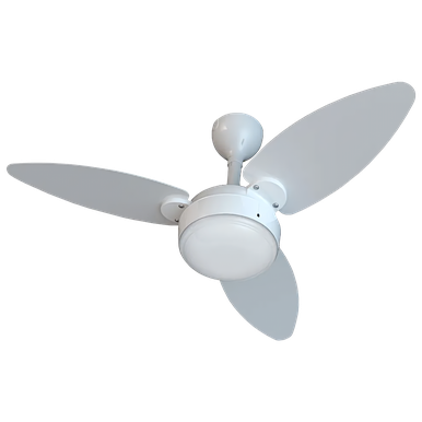 VENTILADOR DE TETO ELLUZ INVERTER VENTISOL BRANCO/CINZA BIVOLT