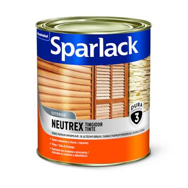 VERNIZ SPARLACK NEUTREX BRILHANTE MOGNO 3.6L