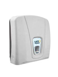 DISPENSER P/PAPEL TOALHA CITY - 33650 - BRANCO - UN - NOBRE