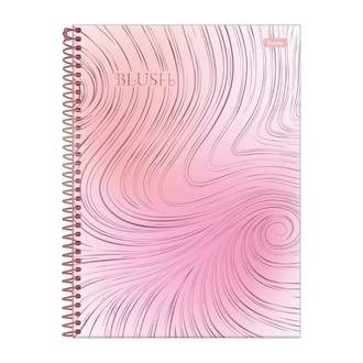 CADERNO UNIV CAPA DURA 10X1 160FLS - BLUSH - PCT 4 - FORONI