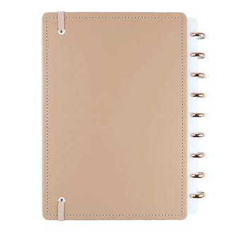 CADERNO INTELIGENTE A5 CIA52361 - CAPPUCCINO - UN - CADERNO INTELIGENTE