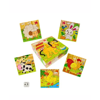 QUEBRA - CABECA ANIMAIS C/ 9 BLOCOS - YK1046 - UN - YINS KIDS