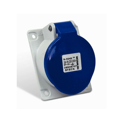 TOMADA EMB NEWKON 3P+N+T 32A 200/250V 9H AZ N5249