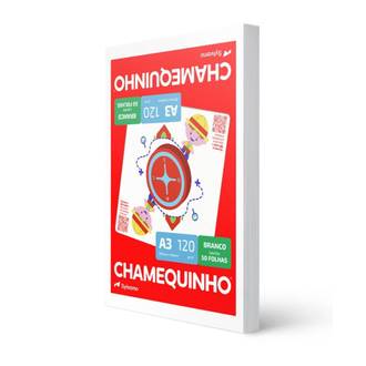 PAPEL CHAMEQUINHO 120G 50FLS - A3 - UN - CHAMEX