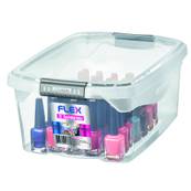 ORGANIZADOR PLASTICO 6L - SR901/555 - CRISTAL - UN - SANREMO