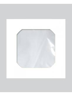 ENVELOPE MIDIA C/100 C/VISOR - 125X125 - 75G - BRANCO - UN - SCRITY
