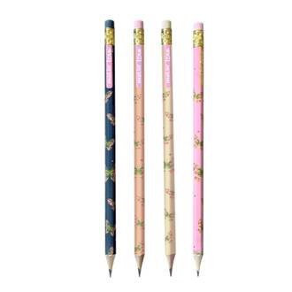 LAPIS HB LOVE BORBOLETAS C/BORRACHA - 32255 - UN - MOLIN