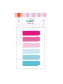 MARCADOR DE PAGINA P/FICHARIO TUTTI-FRUTTI - FL0006 - UN - BRW