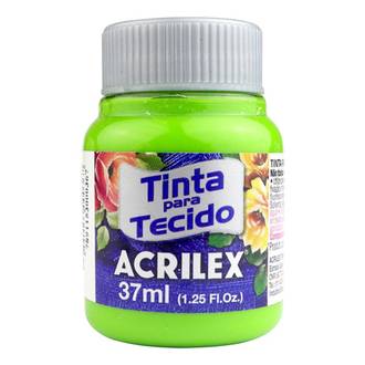 TINTA TECIDO FOSCA 37ML 04140 - VERD MACA - UN - ACRILEX