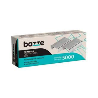 GRAMPO GALVANIZADO 26/6 C/5000 - 615055 - UN - BAZZE