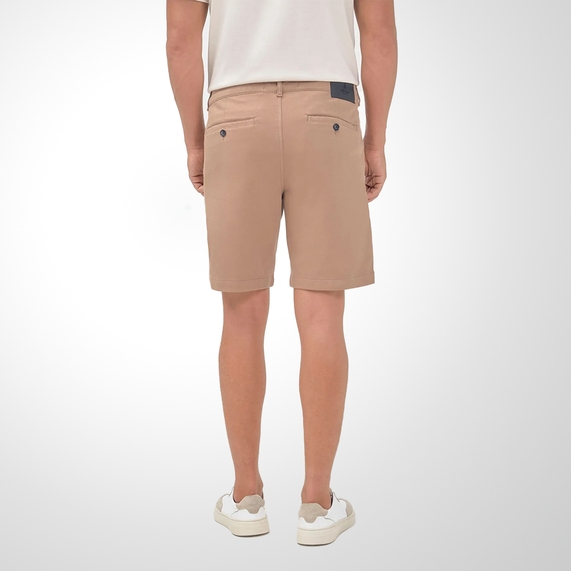 BERMUDA OFICINA RESERVA MASCULINA MOLETOM 247 MARROM