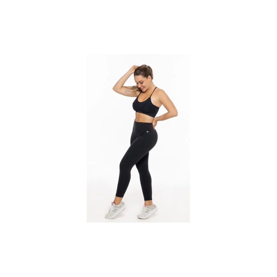 Top Roma Impacto Feminino Preto