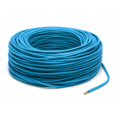 CABO FLEXÍVEL *METRO* AZUL CLARO 1.5 MM2