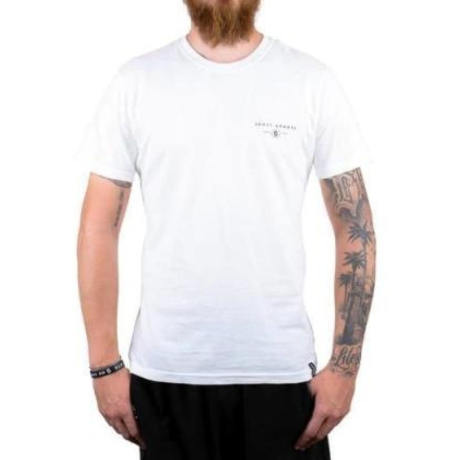 Camiseta Scott Grafic Slub Masculina Branca
