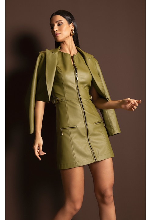 Vestido Harper Oliva - 3