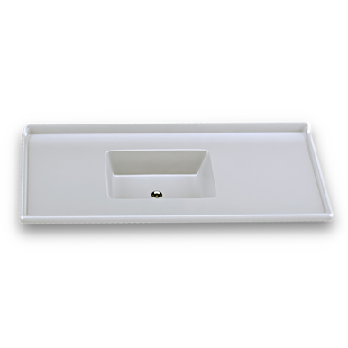 PIA RORATO COZINHA MÁRMORE SINTÉTICO 1,49M GELO 09-GE