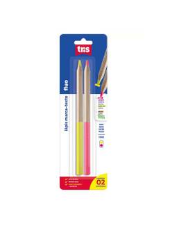 LAPIS MARCA TEXTO FLUOR 02 UND - 624815 - CX 12 - TRIS