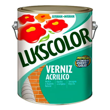 VERNIZ ACRÍLICO LUKSCOLOR NATURAL 3.6L