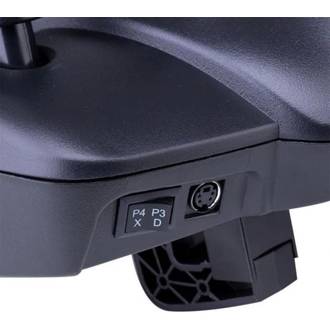 VOLANTE FORCE DRIVING PARA PS4/PS3/PC/XBOX - PRETO - UN - DAZZ