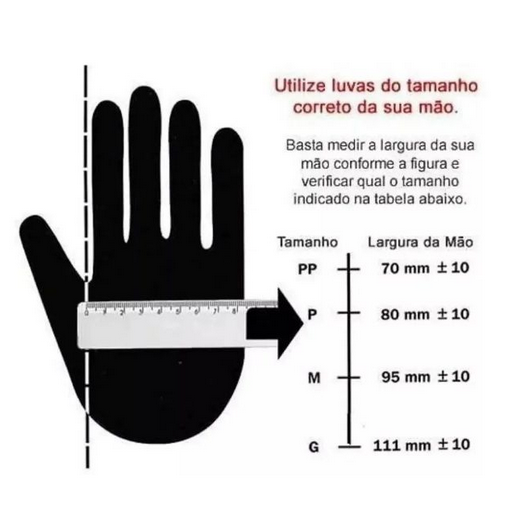 LUVA SENSIFLEX 