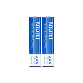 PILHA RECARREGAVEL AAA 1000MAH C/2 - CB051 - UN - MULTILASER