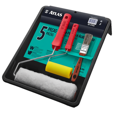 KIT PARA PINTURA ATLAS 5 PEÇAS