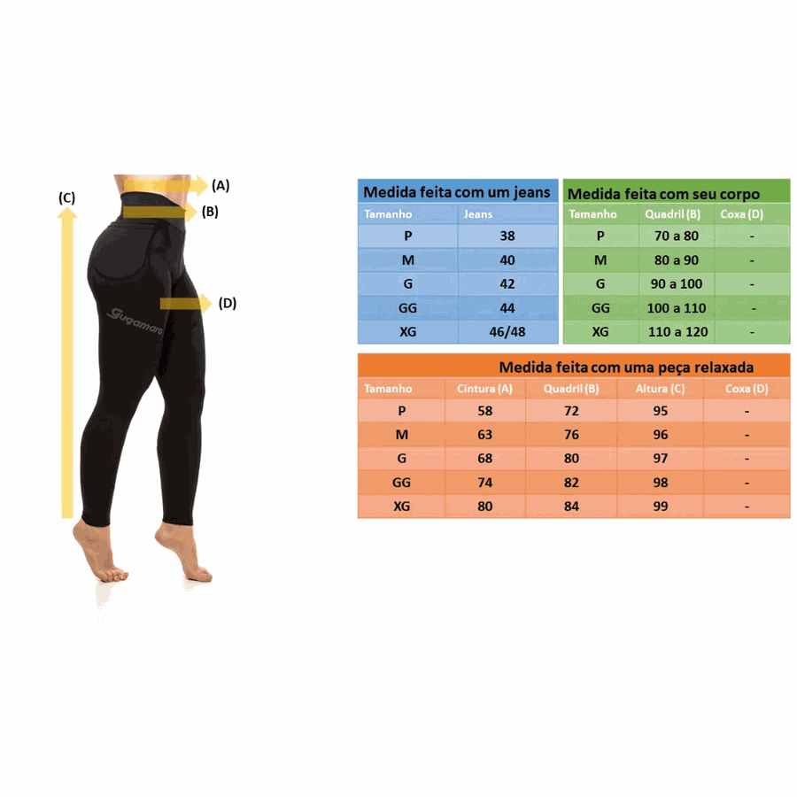 Calça Gugamaro feminina Preta