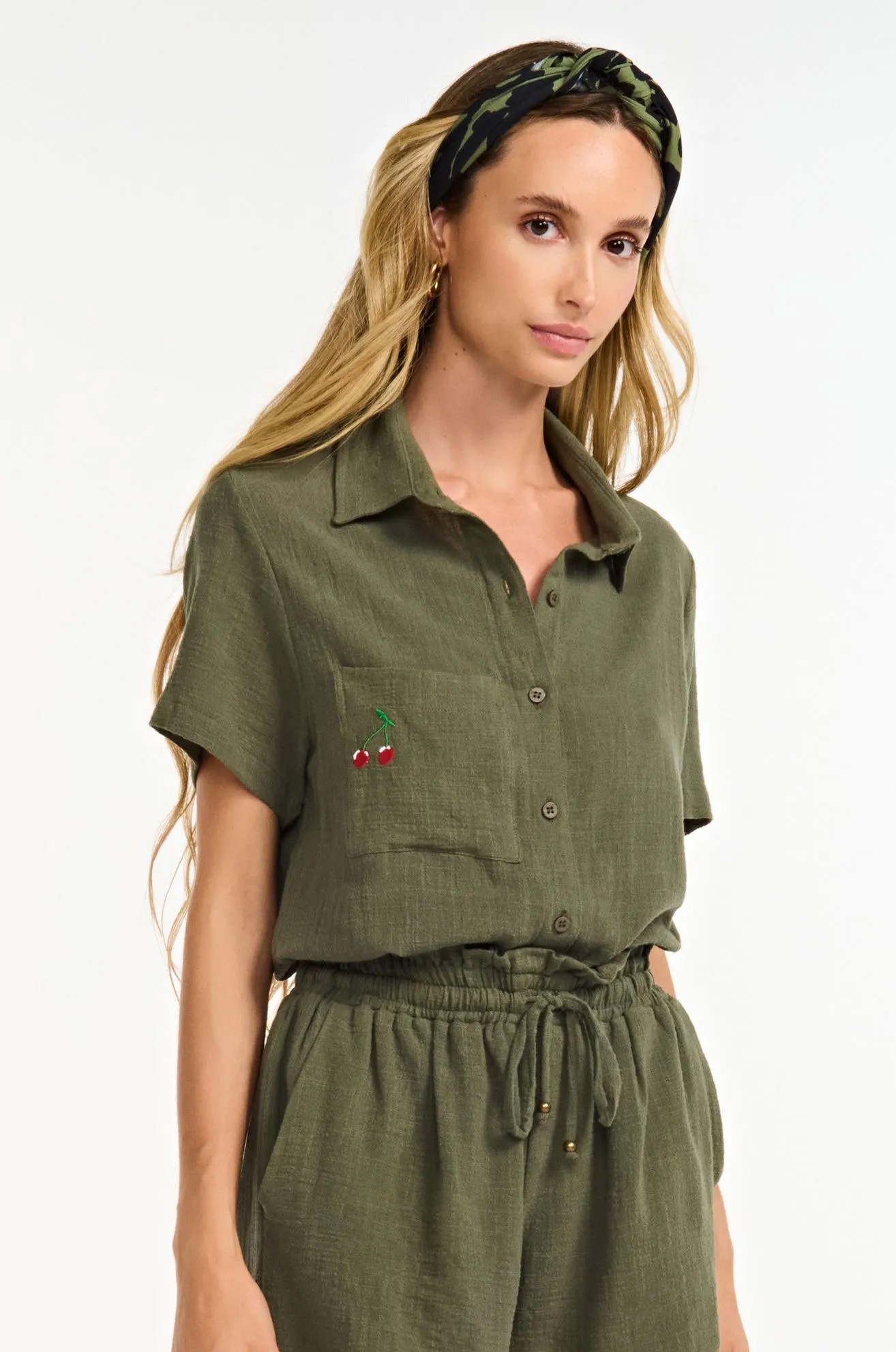 CAMISA EDU VERDE