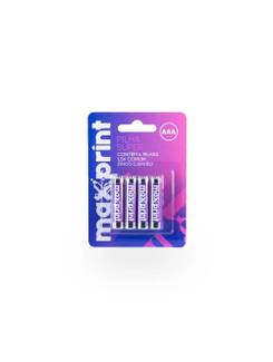 PILHA ALCALINA PALITO AAA C/2 - 1,5V - UN - MAXPRINT