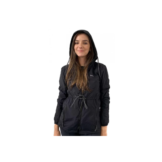 JAQUETA SILENCE TRICLIMATE FEMININA CONQUISTA PRETO