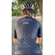 Camisa All Over Feminina Coleção Life Get Up And Go Preta e Roxa  - 4