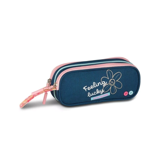 ESTOJO ESCOLAR DUPLO FEELINGS JEANS - MF25001 - UN - CLIO