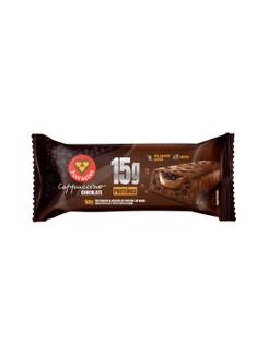 BARRA PROTEINA CAPPUCCINO 15G - CHOCOLATE - UN - 3 CORACOES