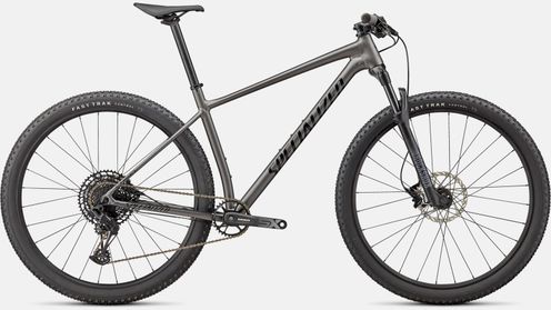 BICICLETA CHISEL HT BRA CINZA/PRETO