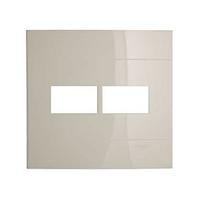DECOR PLACA 4x4 2MOD DISTANC MARFIM PRM044422